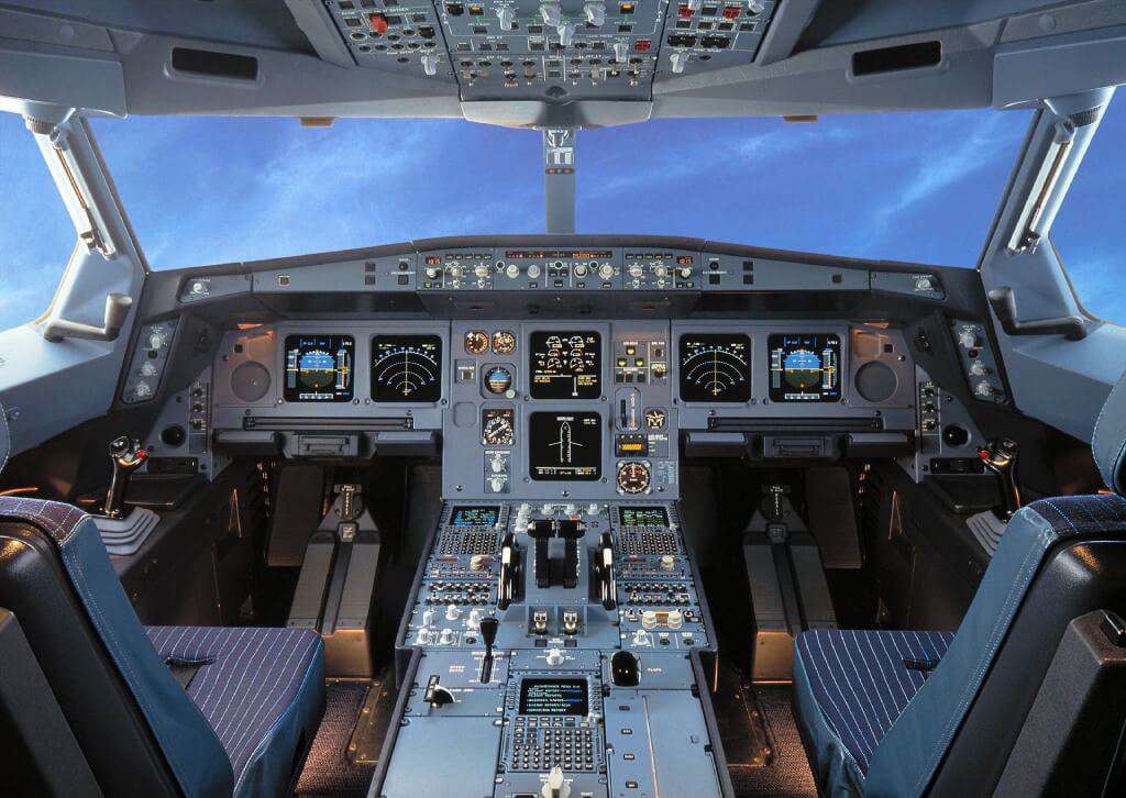 Cockpit d'A330