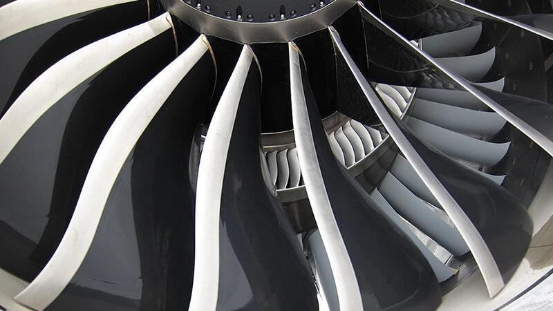 Pales de soufflante du GE-90